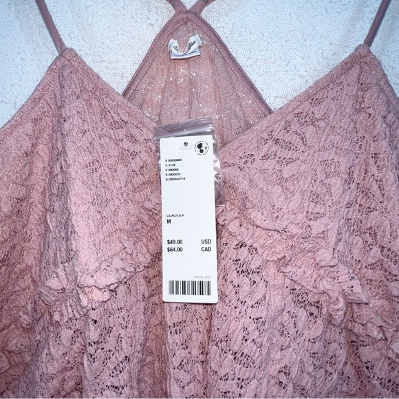 Kimchi Blue Rossie Lace Babydoll Tank Top NWT Size medium - Picture 9 of 16